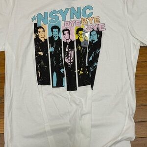 NSYNC Graphic White T-Shirt